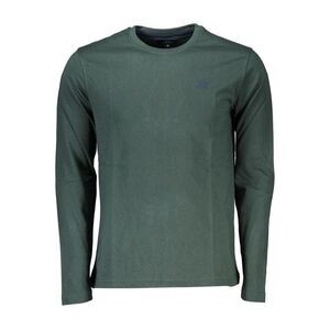 La Martina Long Sleeve Basic TShirt Men Green Tops